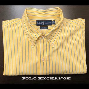 Polo Ralph Lauren 100% Cotton Custom Fit Shirt.